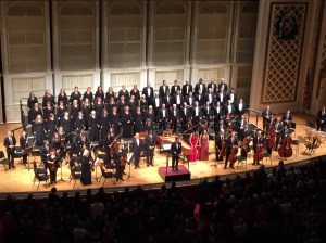 Rising star James Bagwell led a semi-HIP performance of Messiah