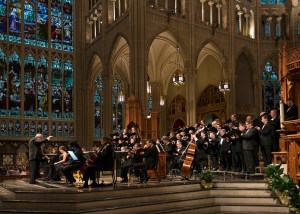 The Cathedral Basilica was a magical setting for Bach. Photo provided by May Festival/Philip Groshong