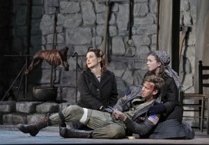 Edward Nelson, a CCM grad, is a downed U.S. airman who later saves the day, in "Two Women." Provided: San Francisco Opera