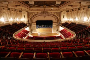 Music Hall's Springer Auditorium will look quite different when it reopens after a $130 million renovation. Photo from Enquirer files