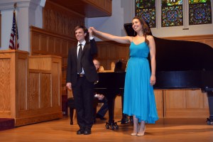 Soprano Nadine Sierra and Bryan Wagorn, pianist