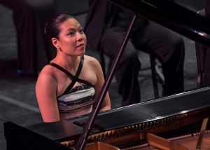 Joyce Yang, pianist. Photo by Philip Groshong for Cincinnati Chamber Orchestra