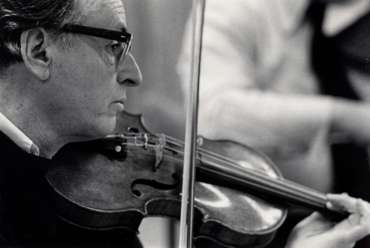 CCM professor emeritus Walter Levin. Photo by Sandy Underwood.